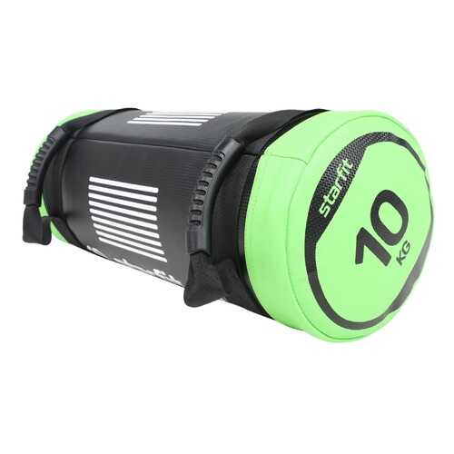 Starfit Мешок-утяжелитель WT-601 10 кг, черно-зеленый в Спортмастер