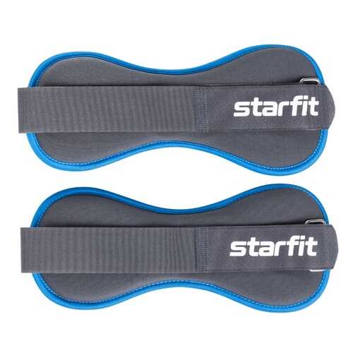 Starfit Утяжелители универсальные WT-501, 1,5 кг, черно-синий в Спортмастер