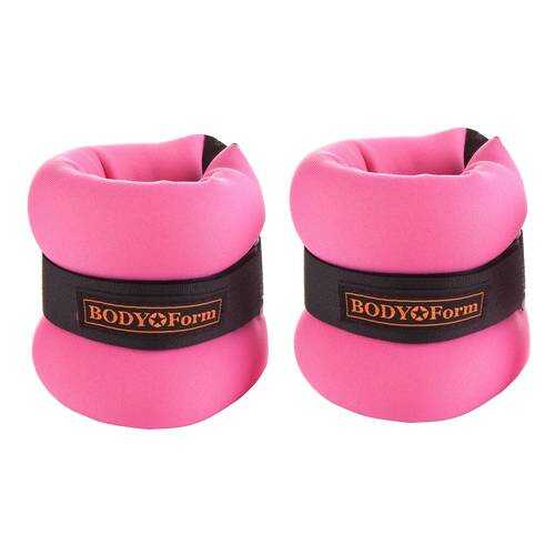 Утяжелители Body Form BF-WUN02 розовые 2 x 0,7 кг в Спортмастер