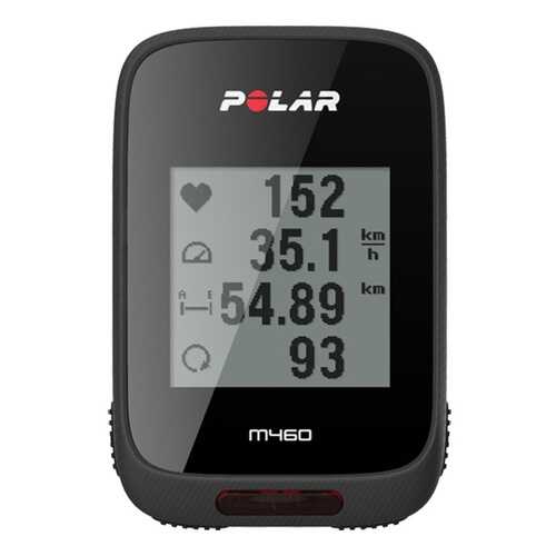 Велокомпьютер Polar M460 черный в Спортмастер