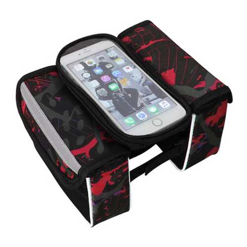 Велосипедная сумка MoscowCycling MC-BAG-04 красная в Спортмастер