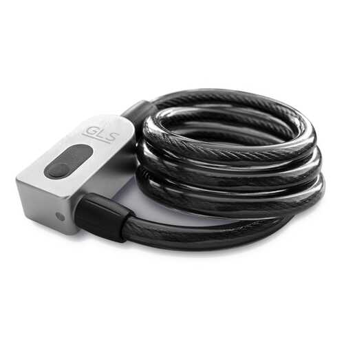 Велосипедный замок GLS Velolock Bluetooth серебристый в Спортмастер