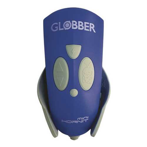 Звонок-фонарик Globber для самокатов Mini Hornit Navy Blue 25 мелодий 6711 в Спортмастер