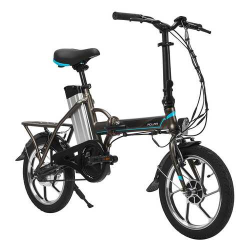 Электровелосипед Polar PBK 1601 One Size black в Спортмастер