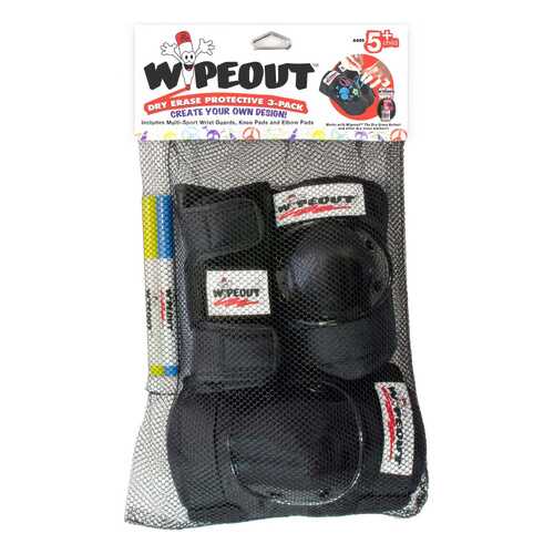Комплект защиты Wipeout Black (M 5+)[3 в 1] в Спортмастер