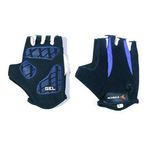 Велосипедные перчатки Trix SP-1002, blue, 10,5 в Спортмастер