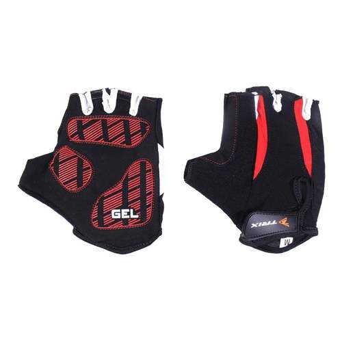 Велосипедные перчатки Trix SP-1002, red, 9,5 в Спортмастер