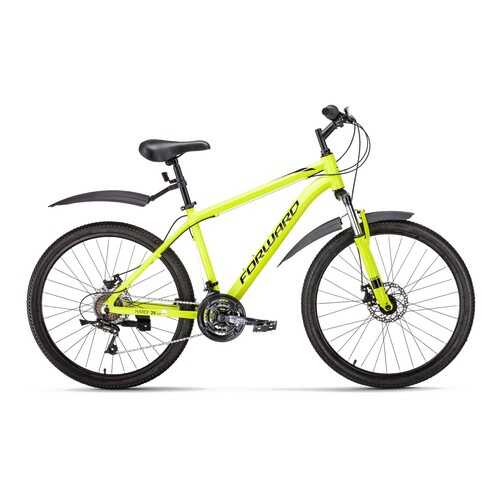 FORWARD Велосипед Forward Hardi 26 2.0 disc (2020) светлый/желтый 17 в Спортмастер