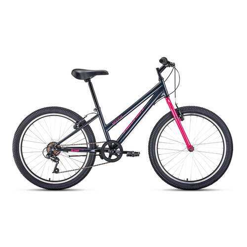 Велосипед 24 Altair MTB HT 24 Low 6 ск 19-20 г 14 Серый/Розовый/RBKT01N46002 в Спортмастер