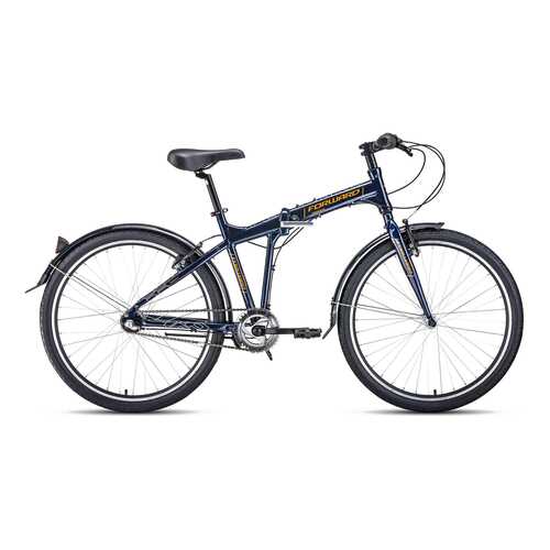Велосипед Forward Tracer 26 3.0 Disc 2020 18.5 navy/orange в Спортмастер