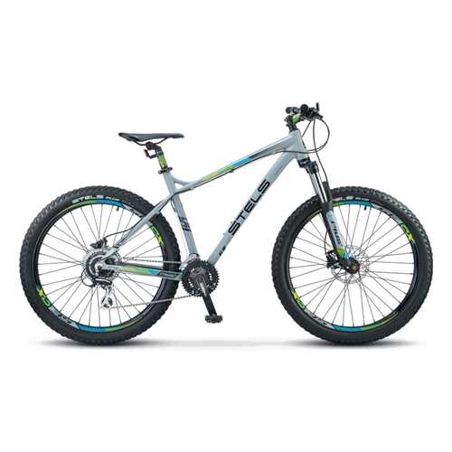 Велосипед Stels Adrenalin D 27.5 V010 2019 18 серый в Спортмастер