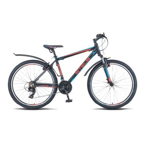Велосипед Stels Navigator 620 V V010 2017 19 черный/красный/синий в Спортмастер