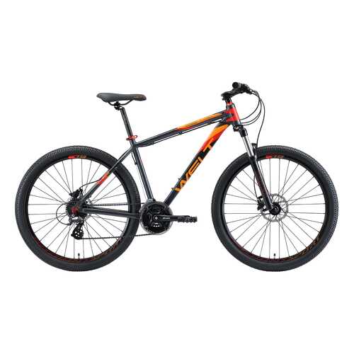 Велосипед Welt Ridge 2.0 HD 27 2020 S grey/orange/red в Спортмастер