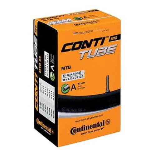 Камера 28/29x1.75-2.5 Continental MTB 29 авто нип. 40мм (225гр.) (01821710000) в Спортмастер