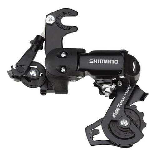 Переключатель задний Shimano Tourney FT35 6/7ск на ось коротк лапка б/уп ARDFT35AB в Спортмастер