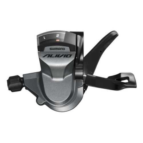Шифтер Shimano Alivio M4010 лев 2ск тр. 1800мм ESLM4010LB в Спортмастер