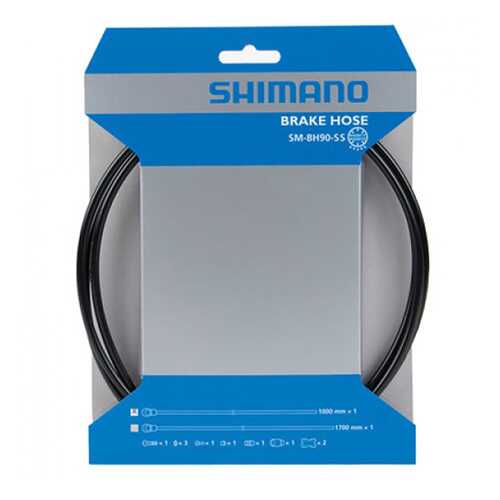 SHIMANO Гидролиния Shimano, BH90-SS, обрезной, цв. черный чёрный 1000мм в Спортмастер