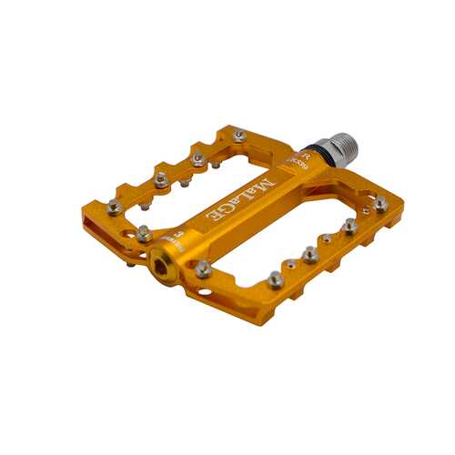 TBS mlg-CK539 алюминиевые CNC, 90х105х7мм, ось CrMo, 3 промподшипника, сменные шипы в Спортмастер
