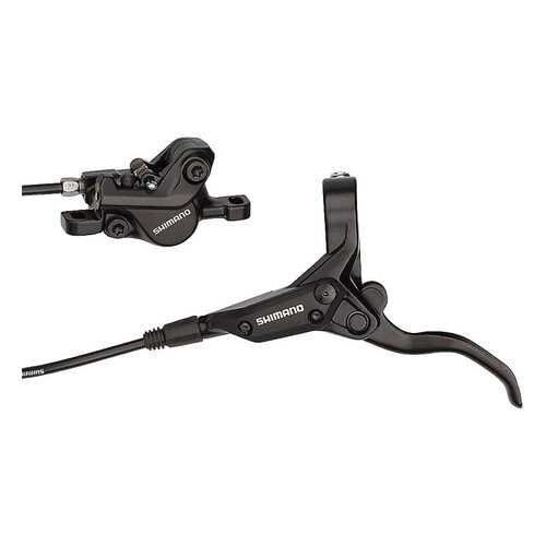 Тормоз диск. гидравлический Shimano M396, BL(лев)/BR(пер.), пласт. кол., 1000мм в Спортмастер