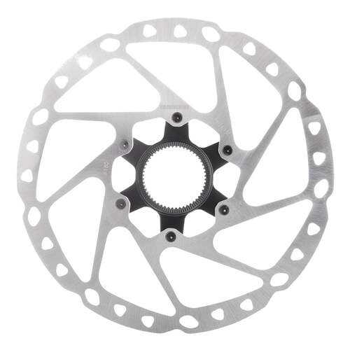Тормозной диск Shimano Deore RT64 180мм C.Lock, с стоп. кольцом внешн. шлицы ESMRT64MEC в Спортмастер