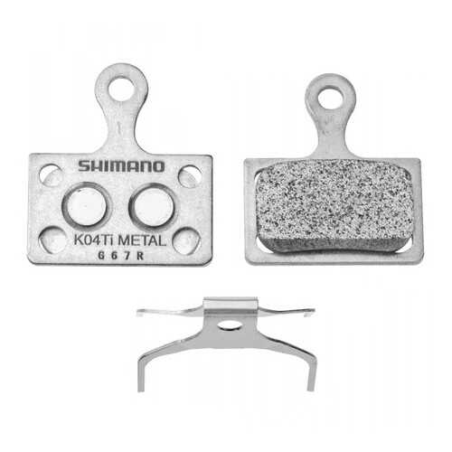 Тормозные колодки Shimano д/диск тормоза K04Ti металл Y8PU98020 в Спортмастер