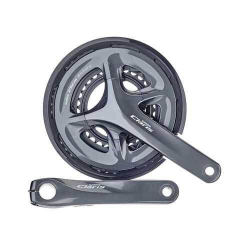 Велосипедные шатуны Shimano Claris R2000 EFCR2000EX04C 175 мм в Спортмастер