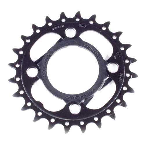 Звезда передн. Shimano, DEORE, для FC-M522, 24T-AE черный Y1N098010 в Спортмастер