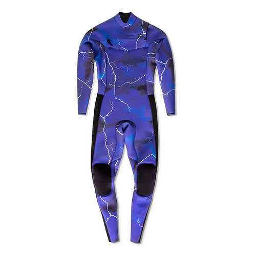Гидрокостюм Billabong x Metallica Ride The Lightning 3/2 Revolution, пурпурный, M в Спортмастер