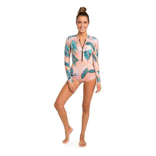 мокрый гидрокостюм Rip Curl G-Bomb LS Hi Cut Springsuit 1mm Peach 2019 (10) в Спортмастер