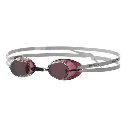 Очки для плавания Speedo Swedish Mirror 8-70606 красные (2150) в Спортмастер