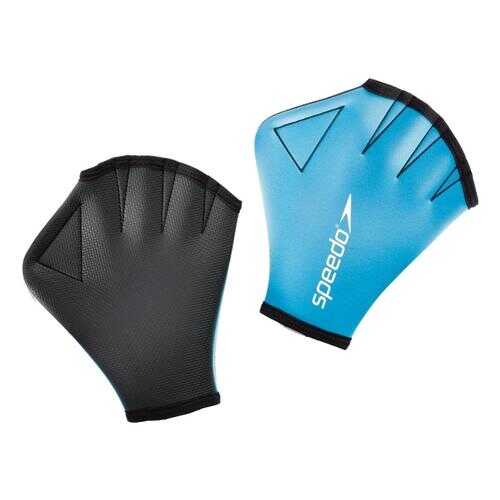 Перчатки для аквафитнеса Speedo Aqua Glove L синие (0309) в Спортмастер