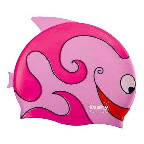 Шапочка для плавания Fashy Childrens Silicone Cap pink в Спортмастер
