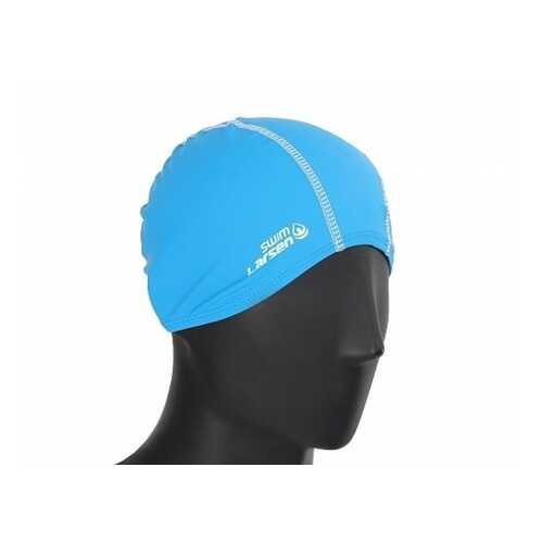 Шапочка для плавания Larsen 3059 blue/white в Спортмастер