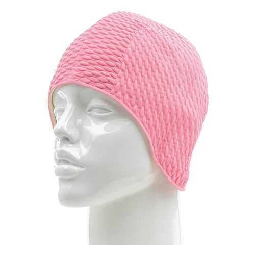 Шапочка для плавания Larsen Бабл-кап pink в Спортмастер