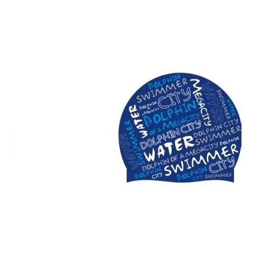 Шапочка для плавания Larsen LS70 706 blue в Спортмастер