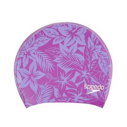 Шапочка для плавания Speedo Hair Cap Printed pink в Спортмастер