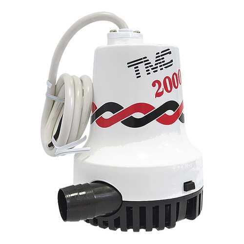 Помпа трюмная TMC 2000GPH 133л/мин 12В (03607_12) в Спортмастер