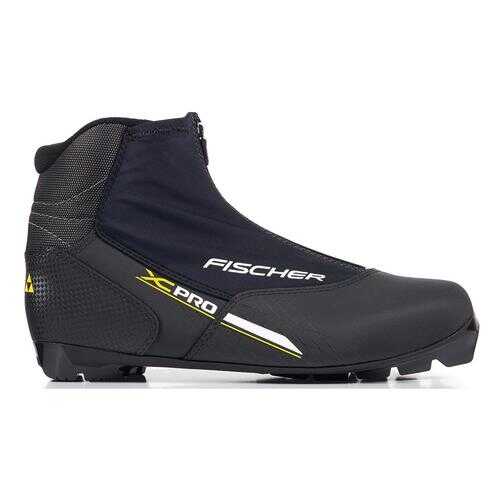 Ботинки для беговых лыж Fischer XC Pro Black Yellow S21817 2020, 46 в Спортмастер