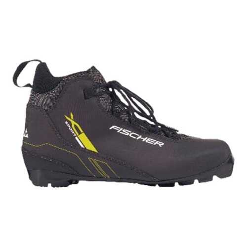 Ботинки для беговых лыж Fischer XC Sport Black Yellow S39818 2020, 37 в Спортмастер