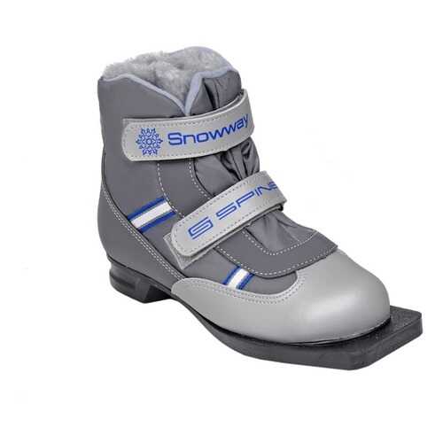 Ботинки для беговых лыж Spine Kids Velcro 104 2020, 35-36 в Спортмастер