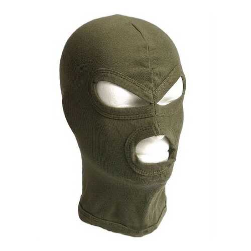 Балаклава Mil-Tec 3, olive, One Size в Спортмастер