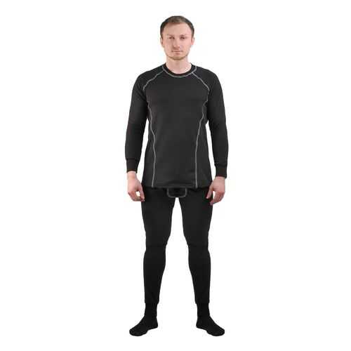 Комплект термобелья Hobo Pro DryWarm м.695416 стрейч-флис чёрный в Спортмастер