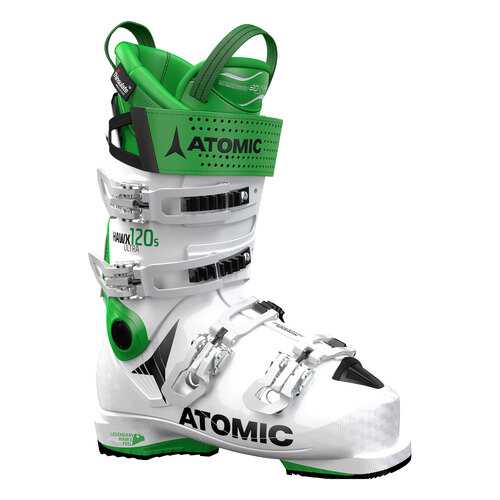 Горнолыжные ботинки Atomic Hawx Ultra 120 S 2020, white/green, 28.5 в Спортмастер