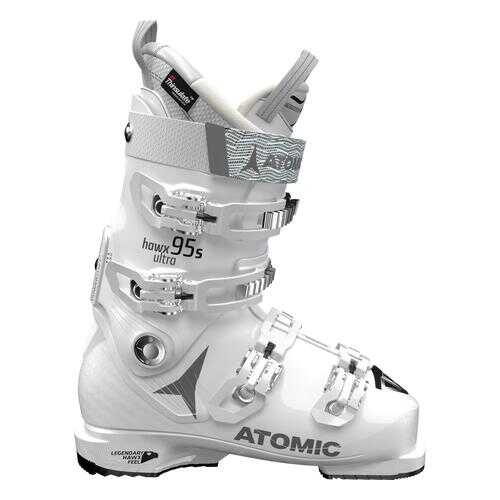 Горнолыжные ботинки Atomic Hawx Ultra 95 S W 2020, white/silver, 22.5 в Спортмастер