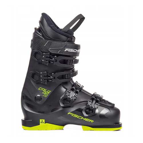 Горнолыжные ботинки Fischer Cruzar X 9.0 Thermoshape 2019, black/yellow, 28.5 в Спортмастер