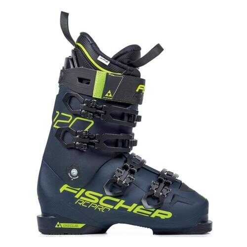 Горнолыжные ботинки Fischer RC Pro 120 PBV 2019, darkblue/yellow, 29.5 в Спортмастер