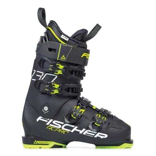 Горнолыжные ботинки Fischer RC Pro 130 Vacuum Full Fit 2019, black/yellow, 30.5 в Спортмастер