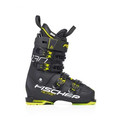Горнолыжные ботинки Fischer RC Pro Vacuum Full Fit 2019, black/yellow, 29.5 в Спортмастер