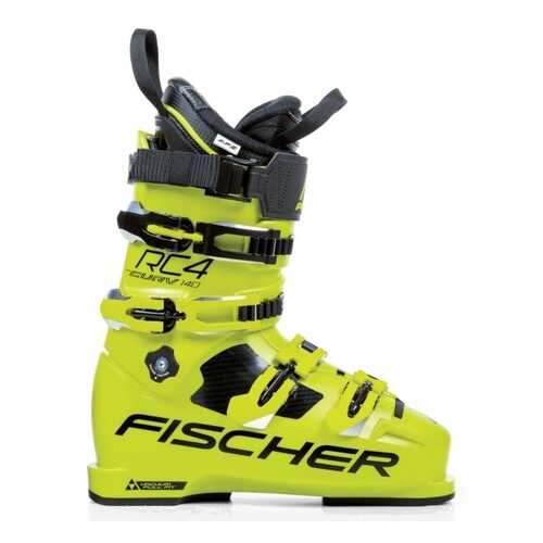 Горнолыжные ботинки Fischer RC4 Curv 140 Vacuum Full Fit 2019, yellow, 27.5 в Спортмастер