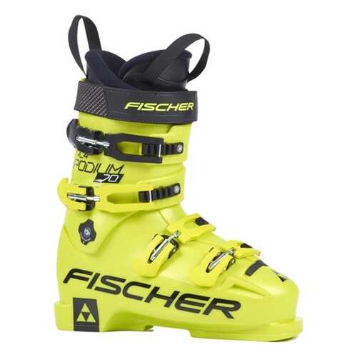 Горнолыжные ботинки Fischer RC4 Podium 70 Junior 2019, желтые/черные, 25.5 в Спортмастер